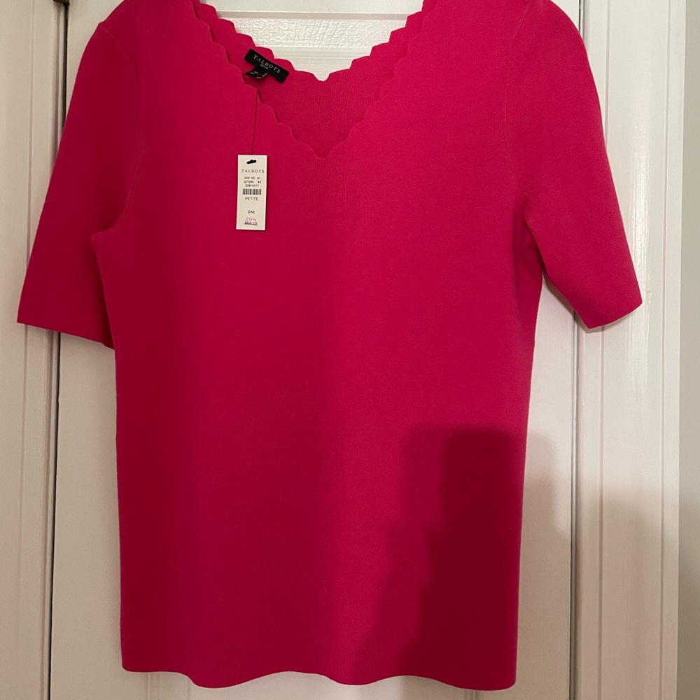 Short Sleeve V-neck (NWT)